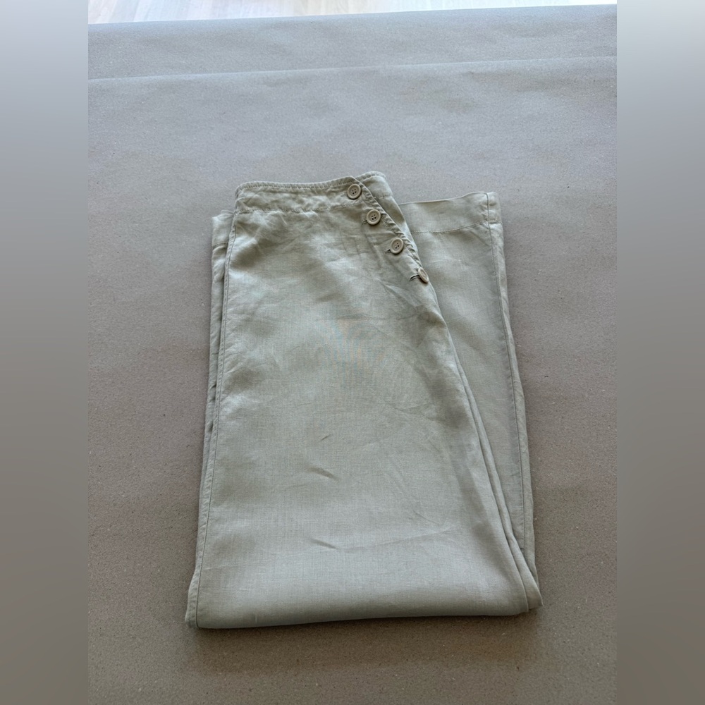 Max Studio — NWOT Maxi Linen Skirt with Button Detailing — Size L - Picture 10 of 11